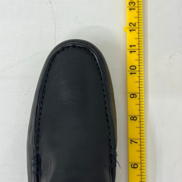 Polo Ralph Lauren Men's Leather Loafers Size 8D Black Slip-On Classic VTG NEW - Picture 14 of 15